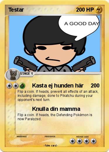 Pokemon Testar