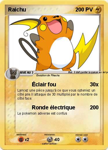 Pokemon Raichu