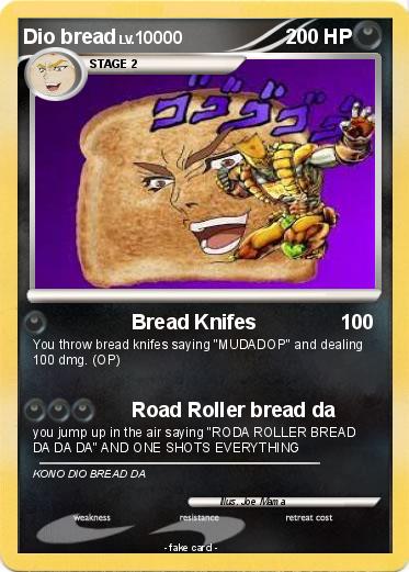 Pokemon Dio bread