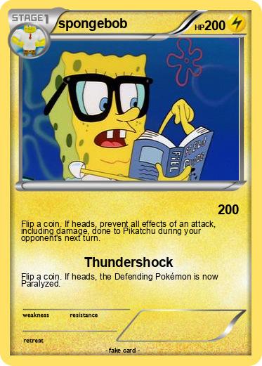 Pokemon spongebob