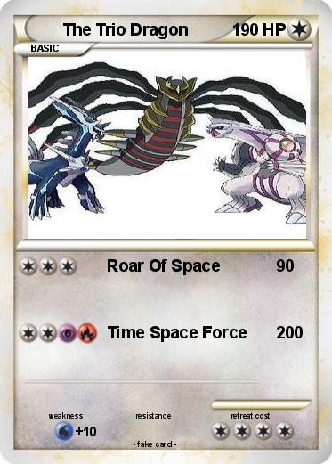 Pokemon The Trio Dragon