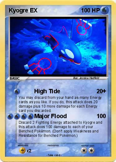 Pokemon Kyogre EX