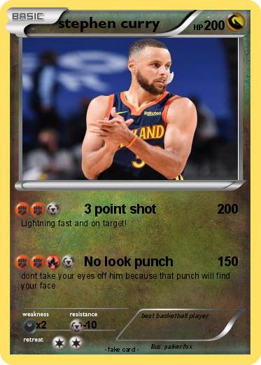 Pokemon stephen curry
