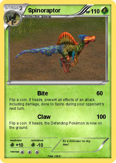 Pokemon Spinoraptor