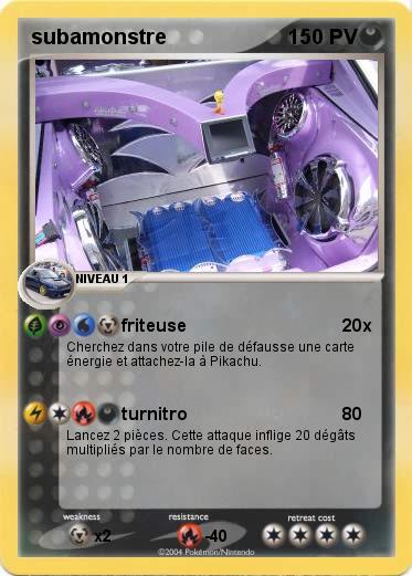 Pokemon subamonstre