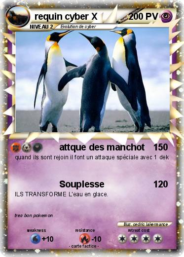 Pokemon requin cyber X