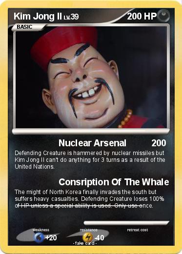 Pokemon Kim Jong Il