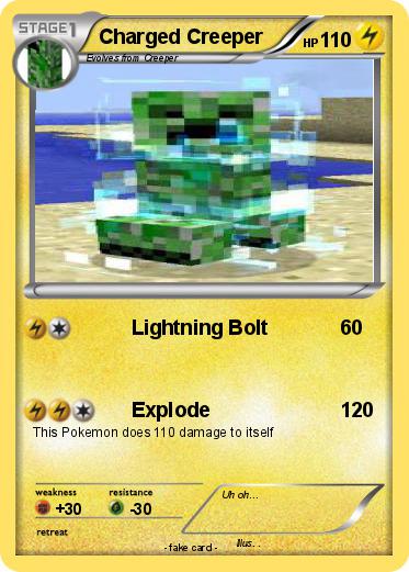 Pokemon Charged Creeper