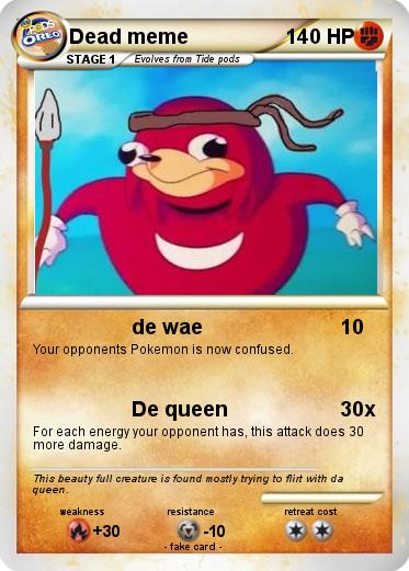 Pokemon Dead meme