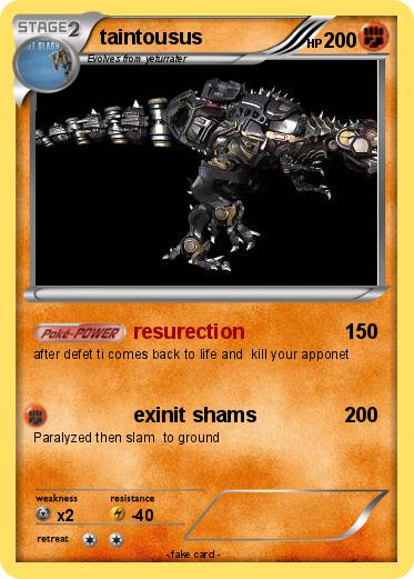 Pokemon taintousus