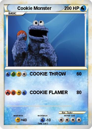 Pokemon Cookie Monster