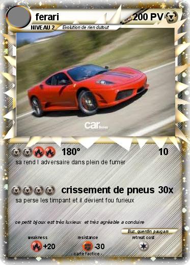 Pokemon ferari