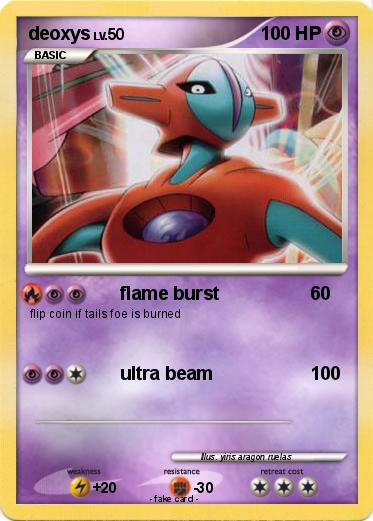 Pokemon deoxys