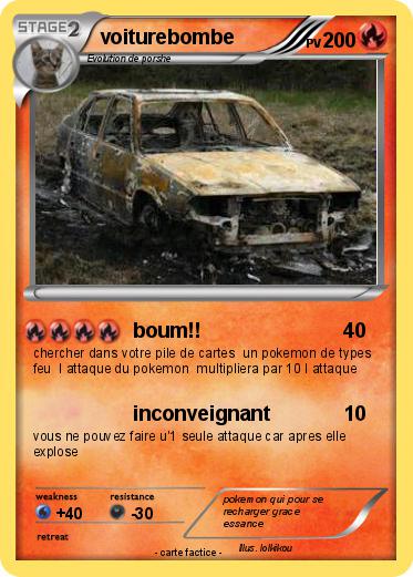 Pokemon voiturebombe