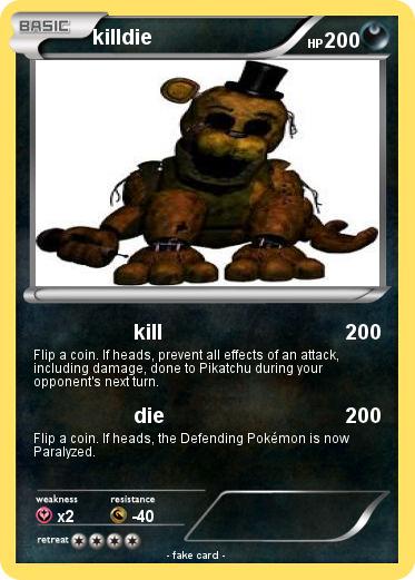 Pokemon killdie