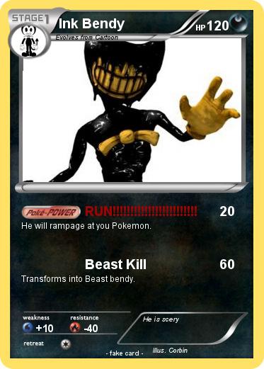Pokemon Ink Bendy