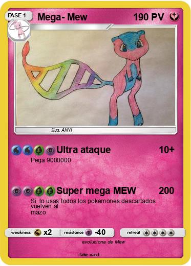 Pokemon Mega- Mew