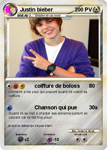 Pokemon Justin bieber