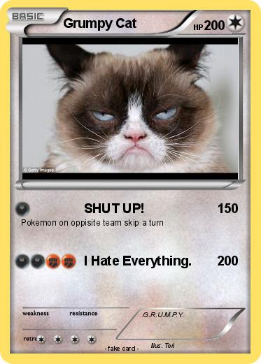 Pokemon Grumpy Cat