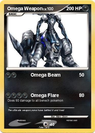 Pokemon Omega Weapon