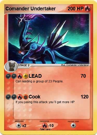 Pokemon Comander Undertaker