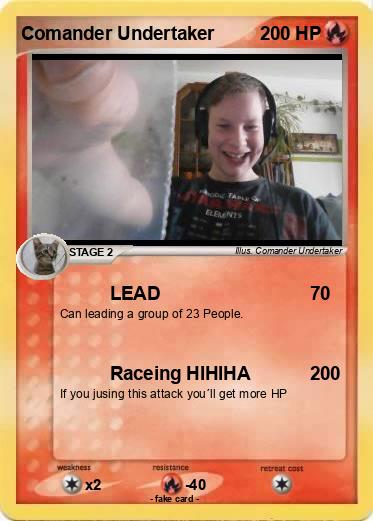 Pokemon Comander Undertaker