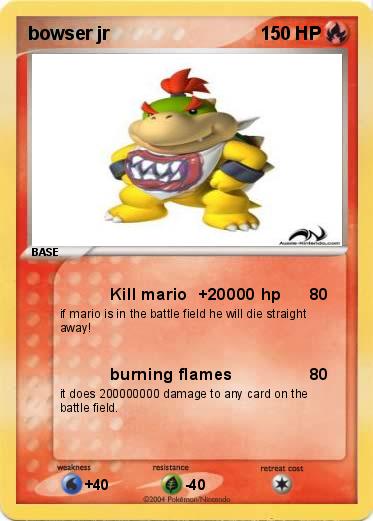Pokemon bowser jr