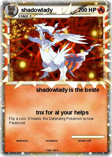 Pokemon shadowlady