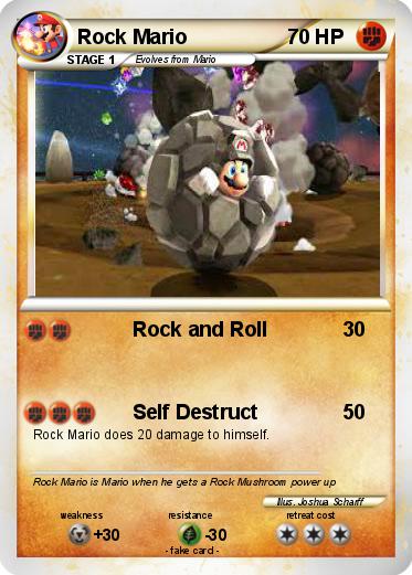 Pokemon Rock Mario