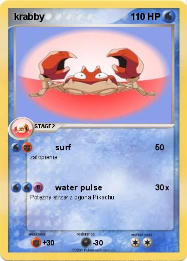 Pokemon krabby