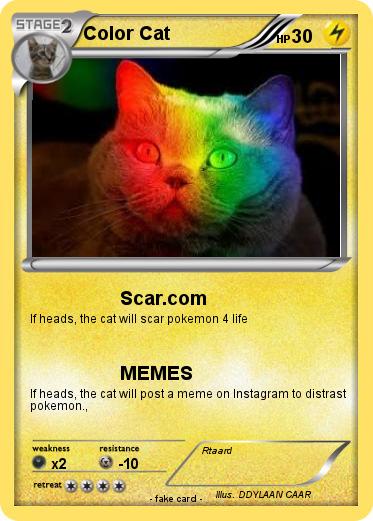 Pokemon Color Cat