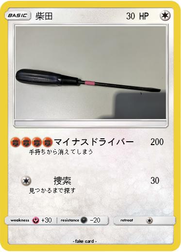 Pokemon 柴田