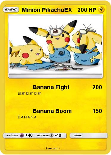 Pokemon Minion PikachuEX