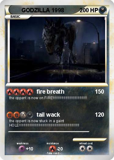 Pokemon GODZILLA 1998