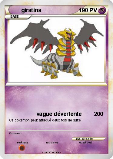 Pokemon giratina