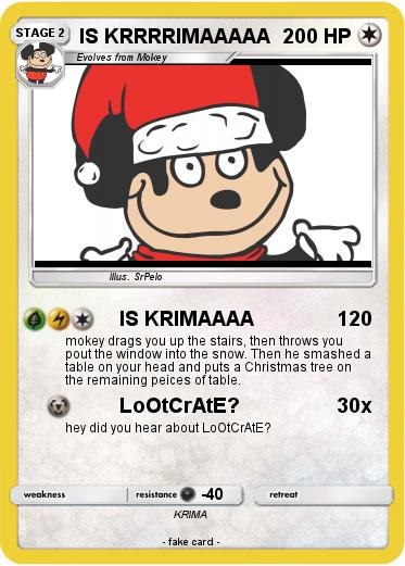 Pokemon IS KRRRRIMAAAAA