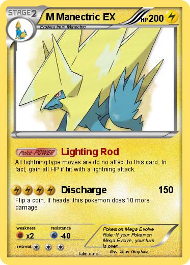 Pokemon M Manectric EX