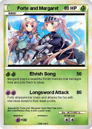 Pokemon Forte and Margaret