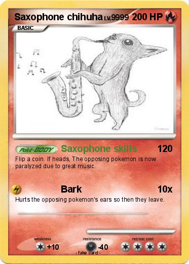 Pokemon Saxophone chihuha