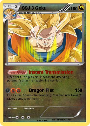 Pokemon SSJ 3 Goku
