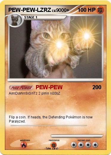 Pokemon PEW-PEW-LZRZ