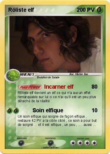 Pokemon Rôliste elf