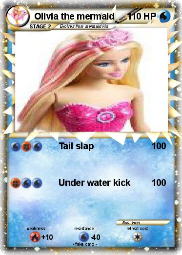 Pokemon Olivia the mermaid