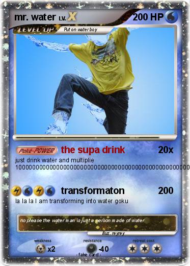 Pokemon mr. water