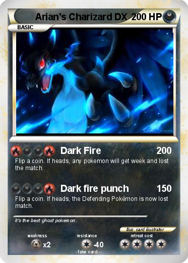 Pokemon Arian's Charizard DX
