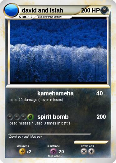 Pokemon david and isiah