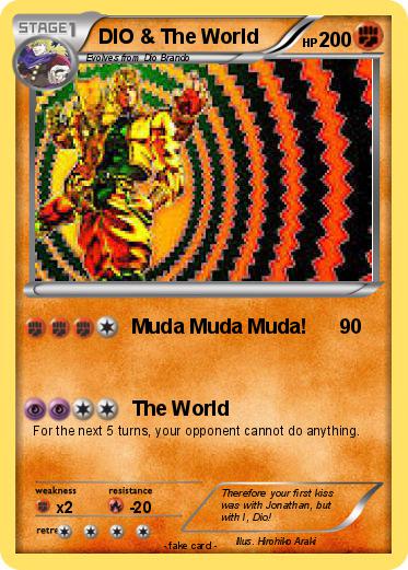 Pokemon DIO & The World