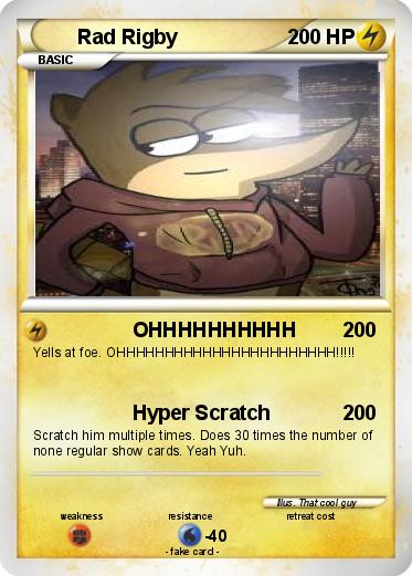 Pokemon Rad Rigby