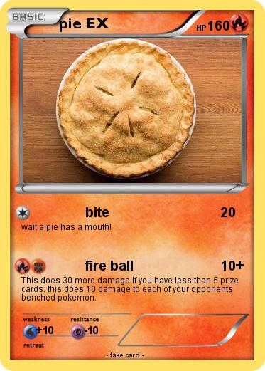 Pokemon pie EX
