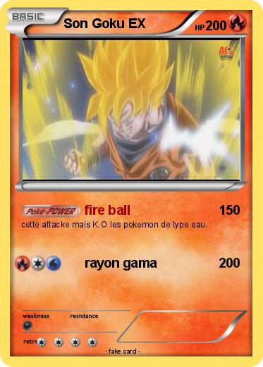 Pokemon Son Goku EX